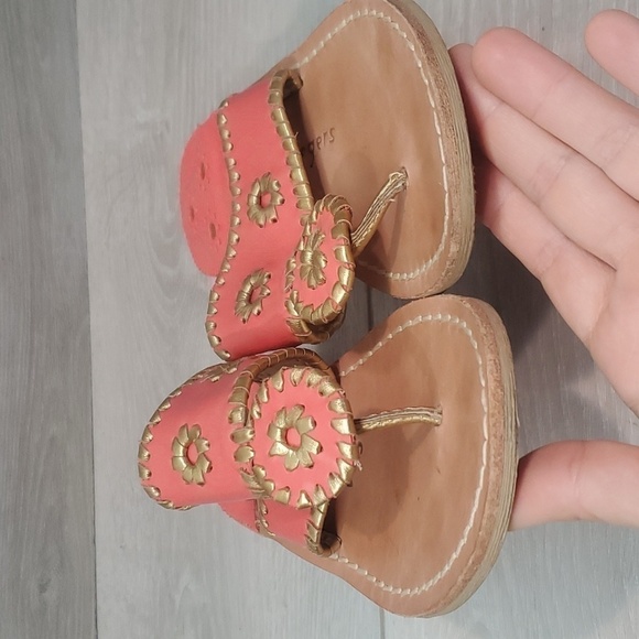 Jack Roger's Womens Hobo Boho Sandals T strap Sandals Flats shoes sz 7M - Picture 4 of 15